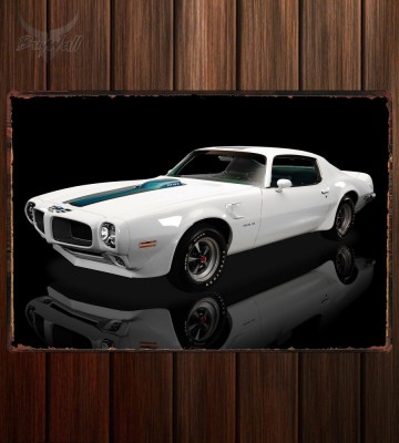 Металлическая табличка Pontiac Firebird Trans Am 548